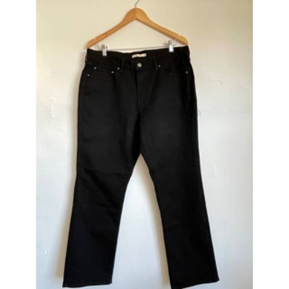 Black Straight Leg 505 Levi's